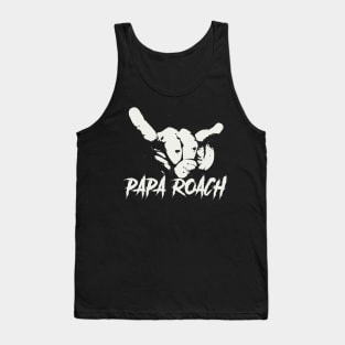 papa roach ll horn sign Tank Top